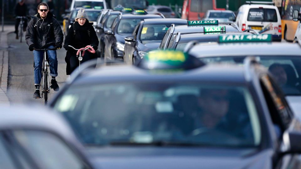 Per Baltsen mener bl.a., at flextrafikken underminerer forretningsgrundlaget for traditionel taxakørsel | Foto: Jens Dresling/Politiken/Ritzau Scanpix