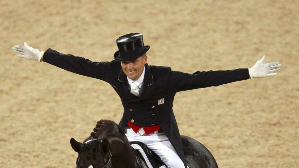 Dansk hestesports superstjerne Andreas Helgstrand til hest Kilde: Bobby Yip/Reuters/Ritzau Scanpix