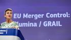 Margrethe Vestager, the EU Commission’s executive vice-president in charge of competition policy, will not allow Illumina and Grail to merge | Foto: Kenzo Tribouillard/AFP / AFP