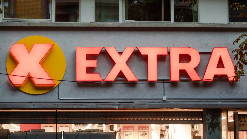 Extra-butikk. | Foto: Audun Braastad/NTB