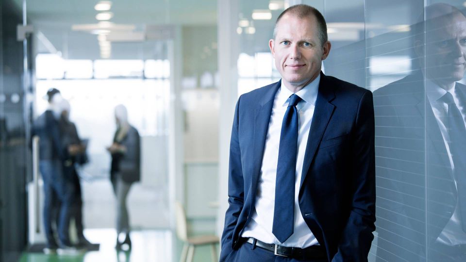 DSV's topchef Jens Bjørn Andersen måtte se aftale med Vestas gå i opløsning i 2021. | Foto: DSV