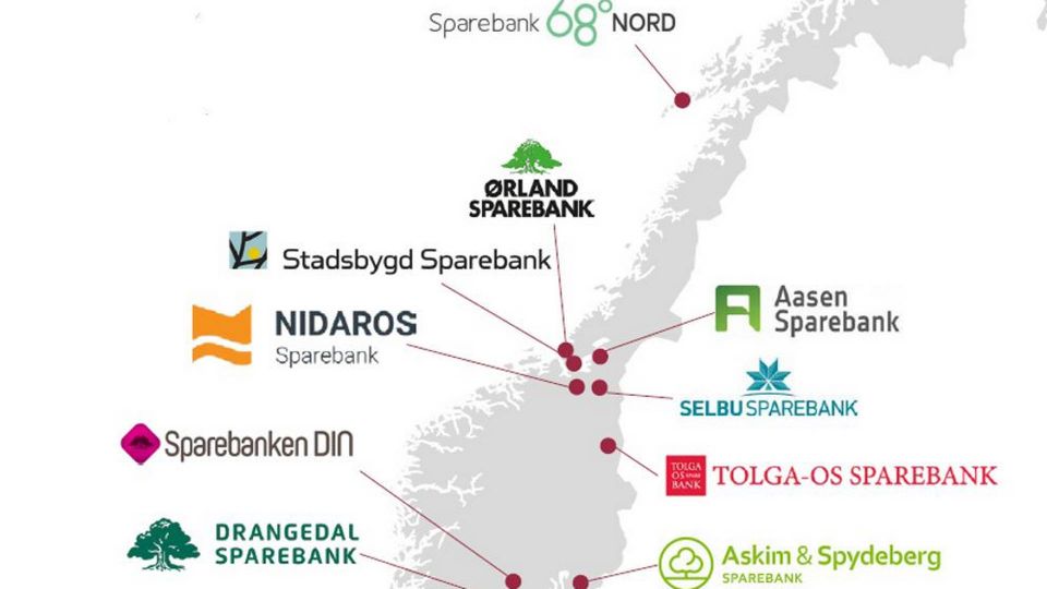ALLIANSE: Sammen med ni andre frittstående banker, inngår Ørland Sparebank i LOKALBANK-alliansen. Alle bankene har en fortid i Eika Alliansen. | Foto: NTB
