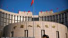Hovedkontoeret i den kinesiske centralbank, People's Bank of China. Foto:Mark Schiefelbein/AP/Ritzau Scanpix
