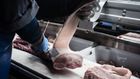 Tyske slagterier er udfordret af syge og isolerede medarbejdere, der ikke kan møde på arbejde i de toptunede slagtekæder. | Photo: Thomas Emil Sørensen/ERH