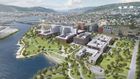 STRIDENS KJERNE: Hvor mye må egentlig Helse Sør-Øst betale for tomten hvor det nye sykehuset i Drammen skal ligge? | Foto: Helse Sør-Øst