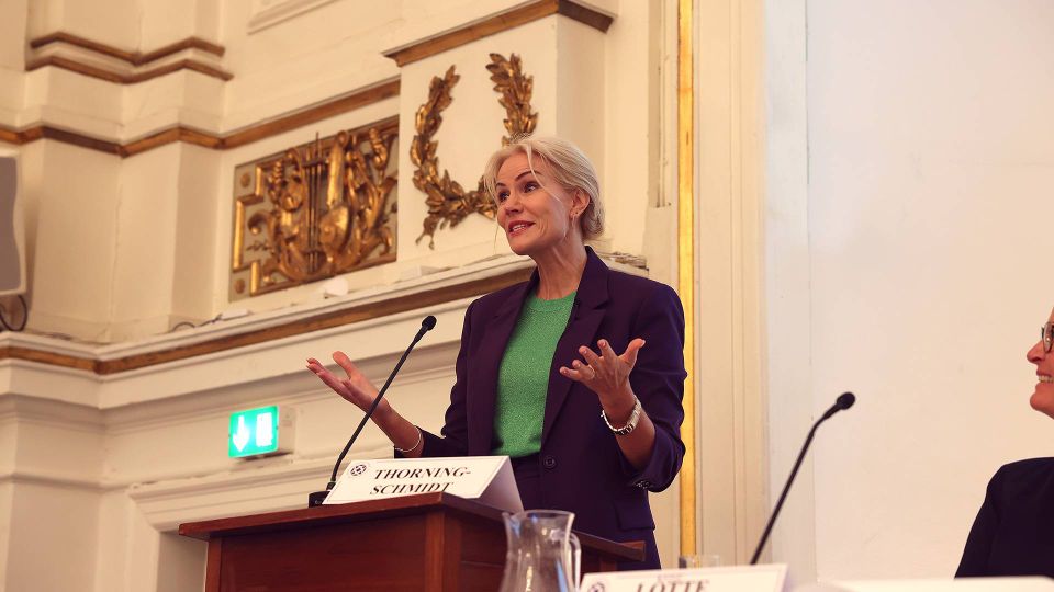 Tidligere statsminister Helle Thorning-Schmidt var hovedtaler til den niende IBA Women in Leadership-konference. | Foto: International Bar Association