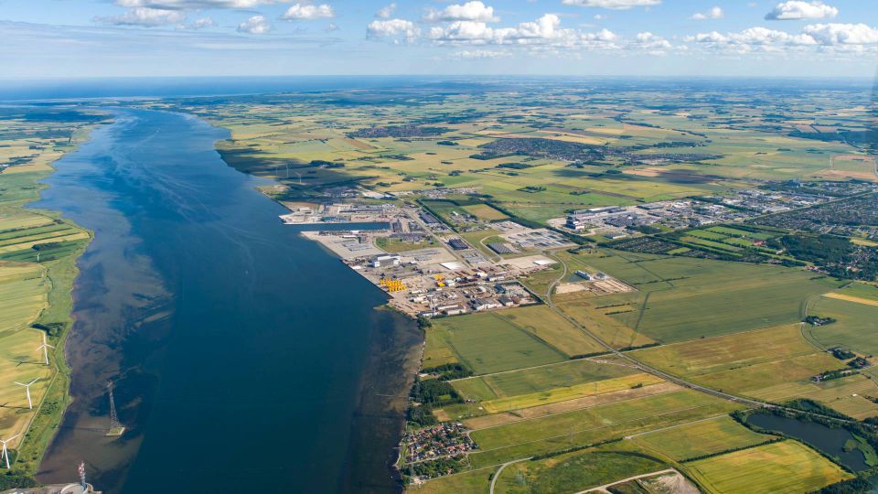 Port of Aalborg ligger øst for Aalborg, ud til Limfjorden. | Foto: PR / Port of Aalborg