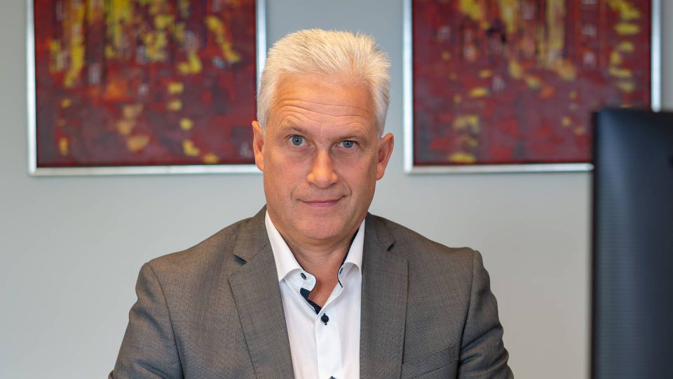 Per Nørgaard Nielsen er i år gået fra direktør til erhvervskundechef. | Foto: Pr / Sønderhå-hørsted Sparekasse