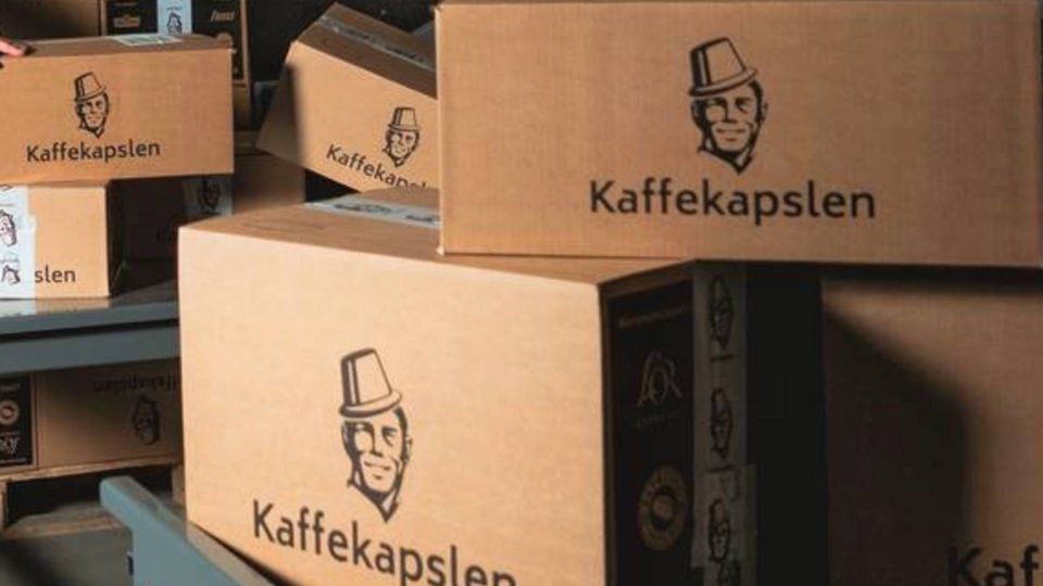 Kaffekapslen håndterer i dag mere end 5.000 ordrer fra lageret ved Aarhus. | Foto: Kaffekapslen