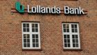 Basisindtjeningen vokser i Lollands Bank. | Foto: Steffen Moses