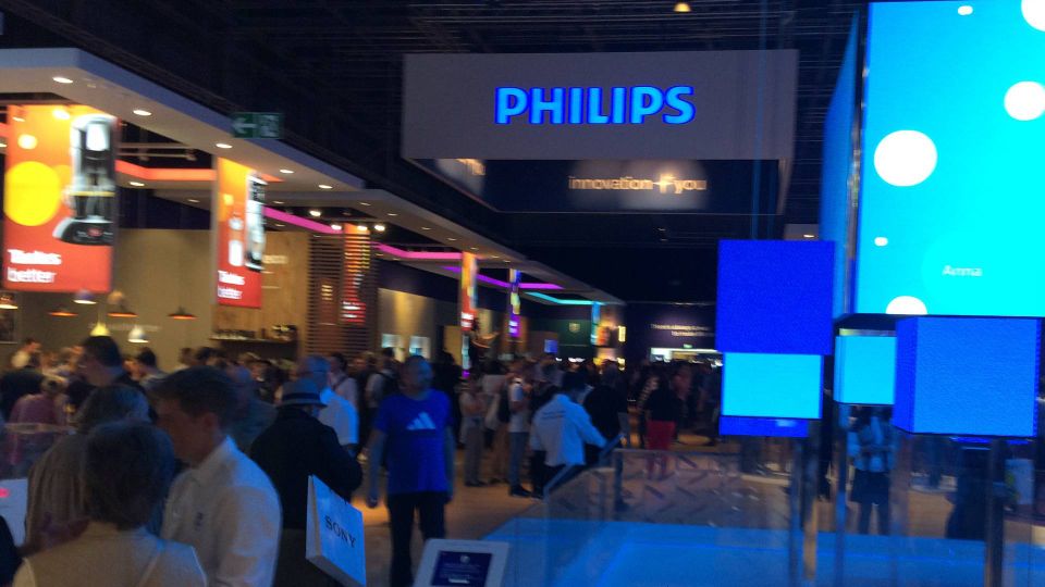 Philips sætter alle sejl til under IFA | Foto: Malte Oxvig