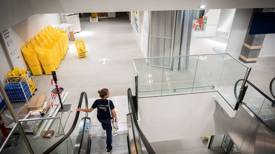 Det nye varehus ligner i det store hele et hvilket som helst andet Ikea-varehus – tilpasset til en storby. | Foto: Fotos: Emil Nicolai Helms