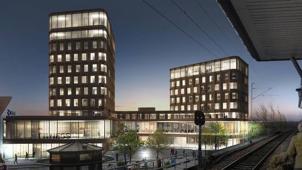 V360-projektet i Vanløse, der for nylig har fået plangrundlaget på plads hos Københavns Kommune, kommer måske på nye hænder, lyder det fra idemanden bag. | Photo: PR-visualisering