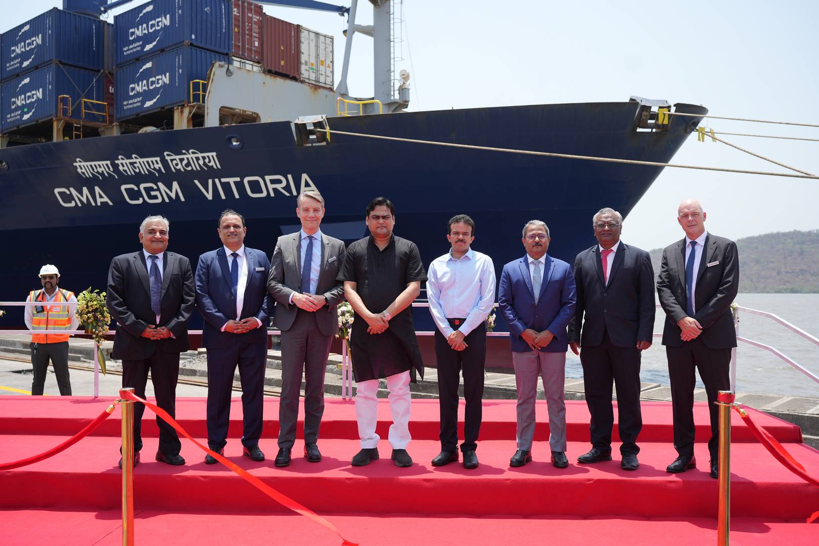 CMA CGM steps up as first liner major with ship under Indian flag