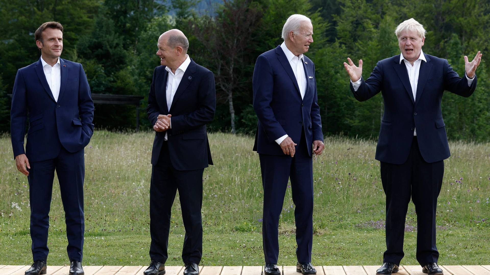 Фото Путина И Макрона