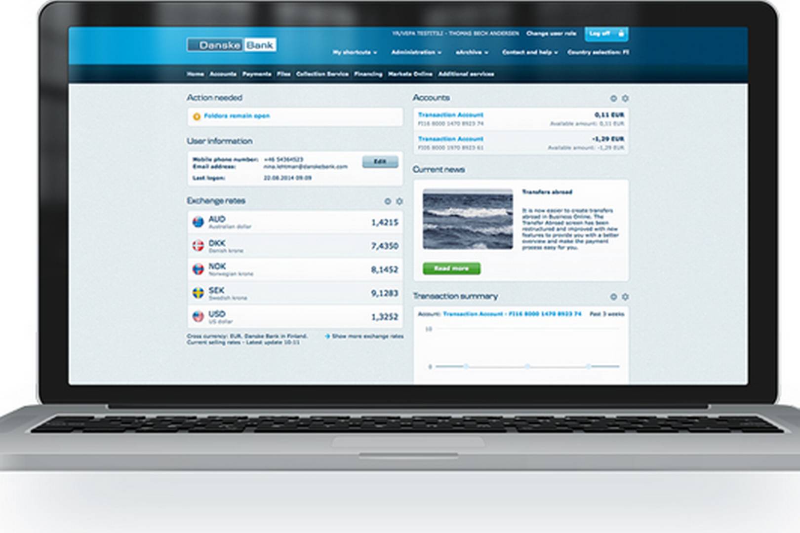 Danske Bank Netbank Online Bank Styr Din økonomi Nemt | Danske Bank