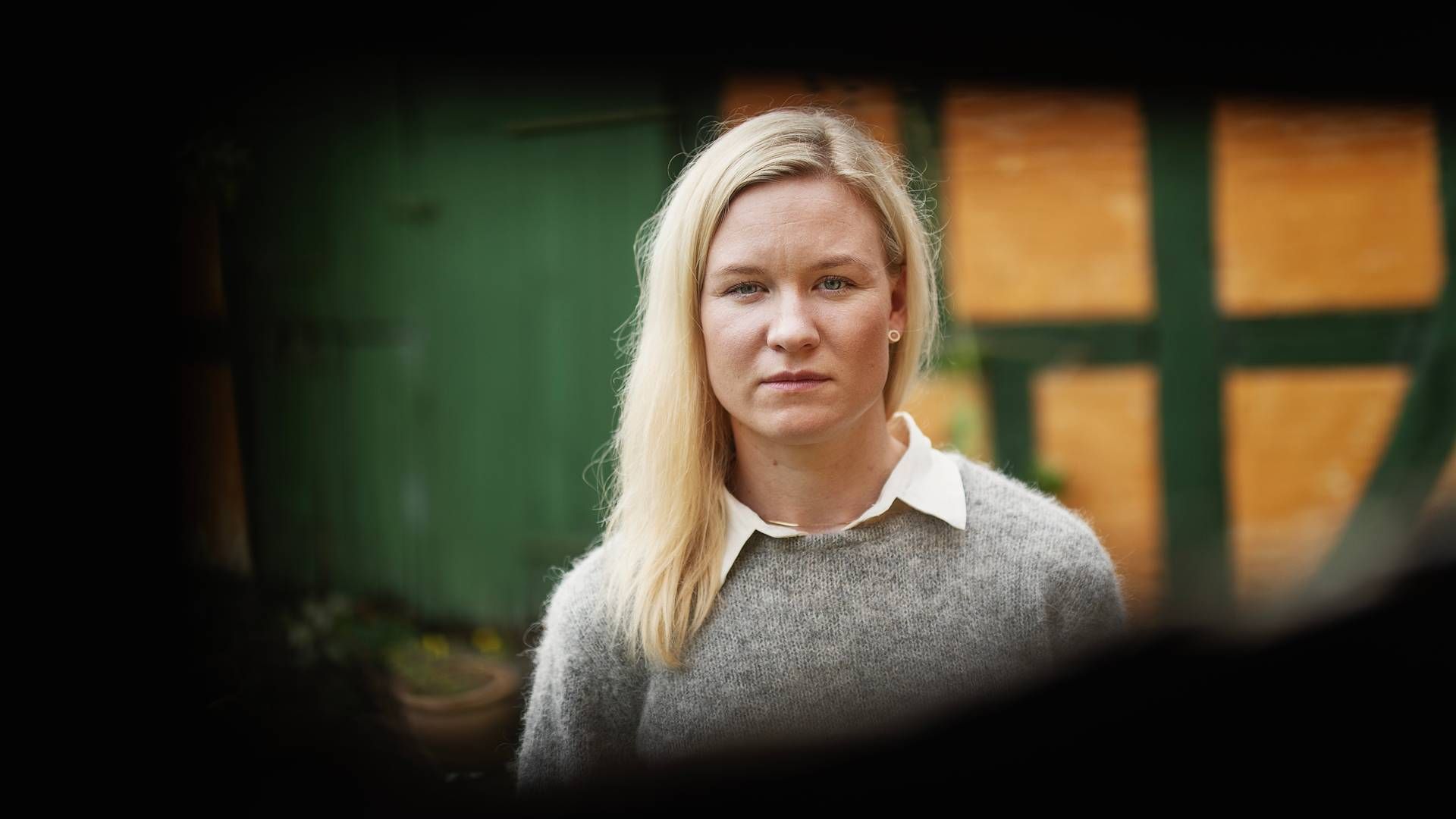 Pernille Illum er 35 år og bor i dag på en gård i Assens på Fyn, hvor hun nu prøver at vende tilbage til arbejdsmarkedet efter et gevaldigt stress-kollaps hos Demant Diagnostics. | Foto: Carsten Bundgaard