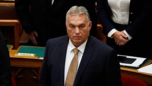 Viktor Orban, den ungarnske statsleder, skyder skylden for stigende inflation og udsigten til recession på EU's sanktioner mod Rusland. En dværg kan ikke lykkes med sanktioner mod en gigant, mener han. | Foto: BERNADETT SZABO/REUTERS / X02784