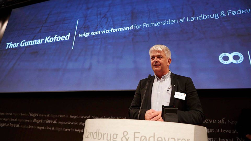 Thor Gunnar Kofoed, viceformand i Landbrug & Fødevarer | Foto: Foto: Landbrug & Fødevarer/handout/Ritzau Scanpix