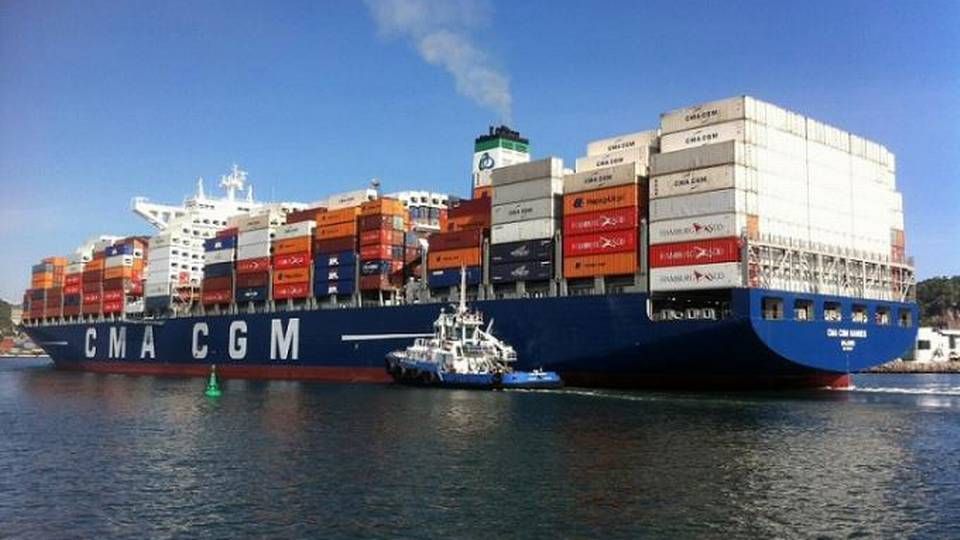 CMA CGM Ganges er bygget i Sydkorea i 2015 og blev købt af Navigare for nylig. Det skal nu lejes ud til rederiet CMA CGM. | Foto: CMA CGM