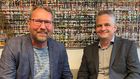 AquaBiota CEO Matin Isaeus (left) and Tomas Hjorth, Niras Business Area Manager for Environment in Sweden | Foto: Niras/PR
