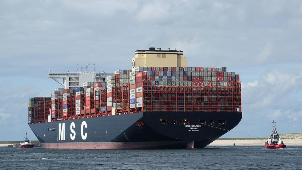 MSC also suspends freight to and from Russia
