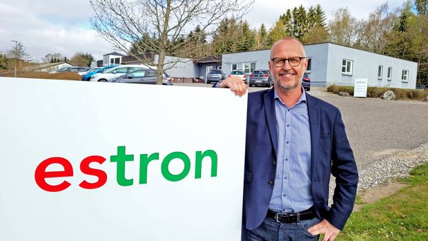 Peter Lyhne Uhrenholt indtrådte i april 2022 som adm. direktør for Estron. Investor Poul Thyregod sidder som bestyrelsesformand. | Photo: Estron / Pr