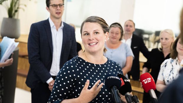 34-årige Mette Abildgaard har siddet i Folketinget siden 2015. | Foto: Stine Tidsvilde