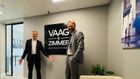 Partnerne i Vaag & Zimmer, Kai Vaag og Per J. Zimmer, i deres nye kontorer. | Photo: Vaag & Zimmer