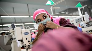 Bestseller har som de fleste i modeindustrien tøjproduktion placeret hos underleverandører ude i verden - bl.a. Bangladesh. | Photo: Joachim Adrian