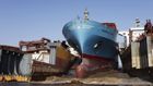 Scrapping in Alang, India. | Foto: PR / Maersk