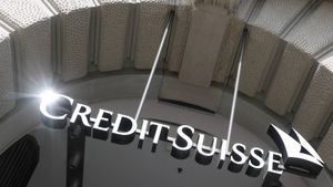 Credit Suisse skabte tidligere i denne uro på finansmarkederne, da der opstod frygt for, at banken kunne komme i problemer. | Foto: ARND WIEGMANN/REUTERS / X90184