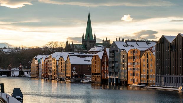 STIGNING: I januar steg boligprisene med tre prosent, ifølge EIendom Norge. | Foto: Gorm Kallestad / NTB