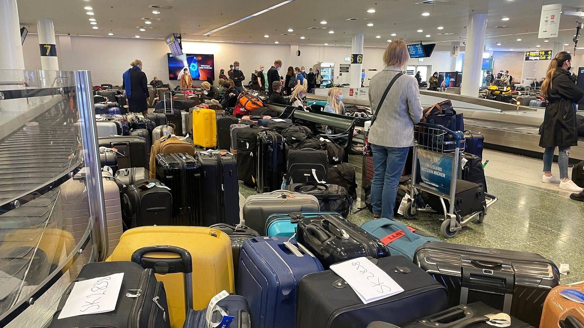 SAS' bagagefolk fortsætter