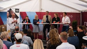Epico arrangerede fem debatter på det netop overståede folkemøde på Bornholm. | Foto: David Engstrøm