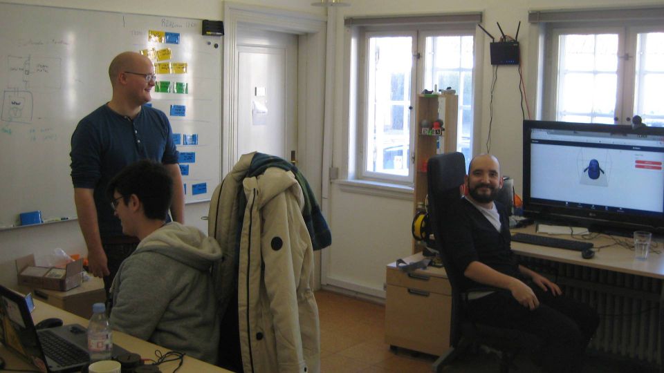 Create it real holder til i nogle kontorer hos Startupworks i Aalborg. | Foto: Malte Oxvig