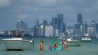 Miamis sol og lave skatter tiltrækker flere investeringsselskaber og advokatfirmaer. | Photo: Rebecca Blackwell/AP/Ritzau Scanpix