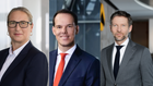 Marion Höllinger, Philipp Gossow und Thomas Schauffler. | Photo: HypoVereinsbank, Deutsche Bank, Commerzbank