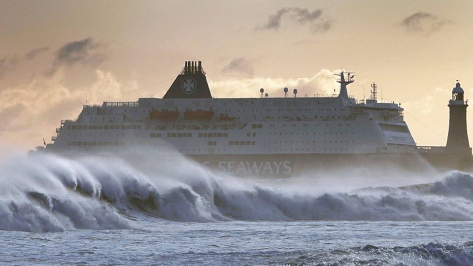 DFDS er en af de virksomheder, der er glad for, at EU's stats- og regeringschefer besluttede sig for at udskyde brexit. | Foto: Ritzau Scanpix/AP/Owen Humphreys