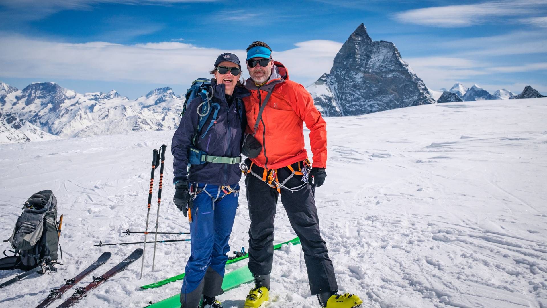 Jens Høgsted og hustruen Carina nyder at have aktive ferier – gerne sammen med sønnerne Albert og Vitus. | Foto: PRIVATFOTO