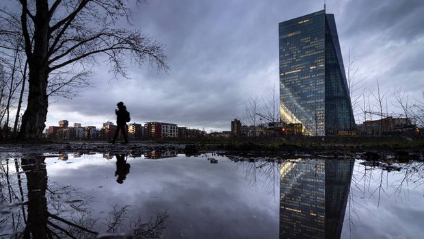 Blick auf die Europäische Zentralbank | Foto: picture alliance / greatif | Florian Gaul
