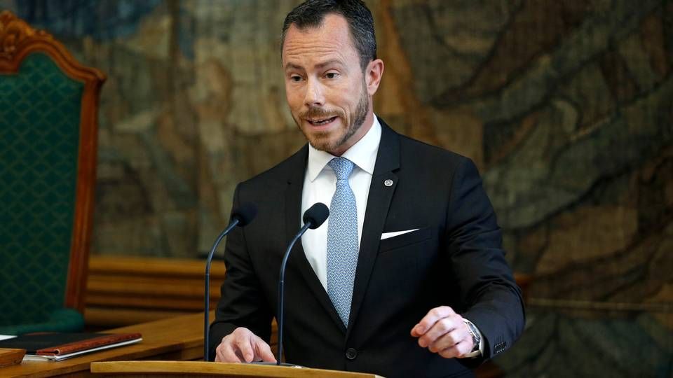 Jakob Ellemann-Jensen er ny Miljø- og Fødevareminister efter Esben Lunde Larsen. der tirsdag valgte at trække sig tilbage. | Foto: Jens Dresling/Polfoto