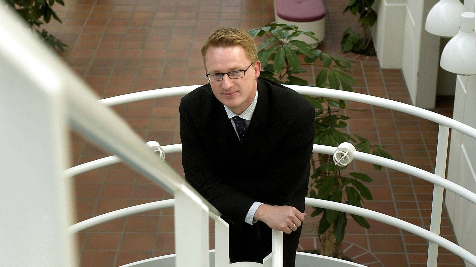 Morten Hübbe blev i 2003 udnævnt som finansdirektør i Tryg | Foto: Torben Stroyer/Jyllands-Posten/Ritzau Scanpix