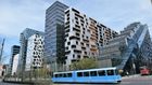 NYE HØYDER: Høyhusene ligger allerede tett i Barcode, men resten av Oslo skal få flere høyhus rundt andre kollektivknutepunkter fremover hvis byrådet får det som det vil. | Foto: Fabian Skalleberg Nilsen