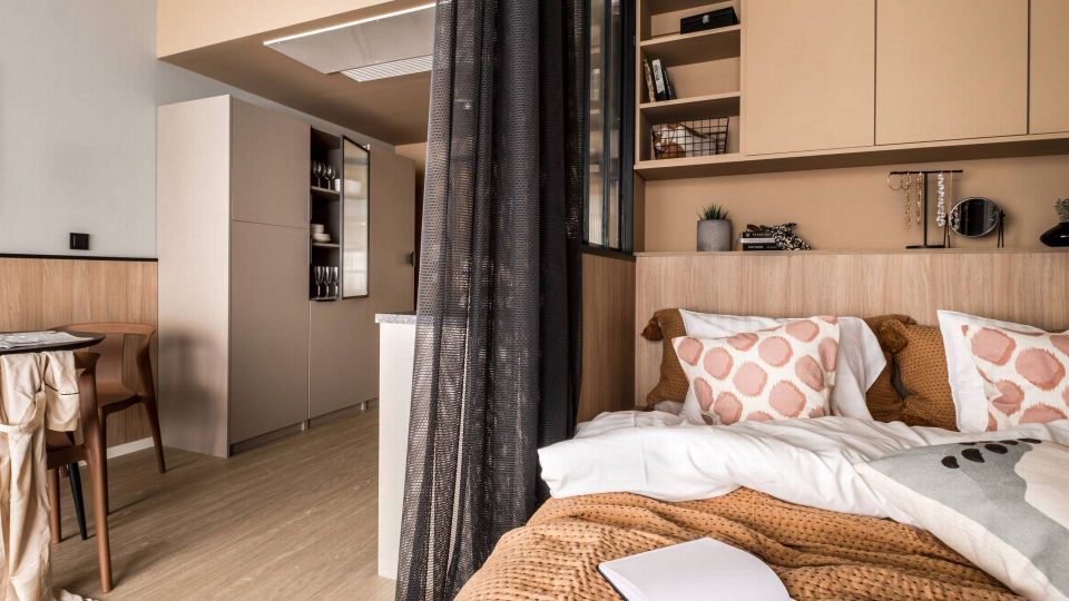 LEILIGHETER: Det er etablert 147 små leiligheter i hotellet. Noe eierne tror vil tilfredsstille et stort marked i ishavsbyen Tromsø. | Foto: Pellerin