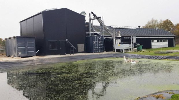 Guldborgsund Forsyning indleder nu en 12 måneder lang forsøgsordning, der skal vise, om man kan rense spildevandet for PFAS på anlægget. | Foto: Guldborgsund Forsyning / Pr