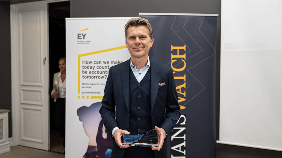 Anders Hestbech, adm. direktør i Købstædernes Forsikring. | Foto: Jan Bjarke Mindegaard