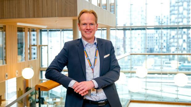 Geir Holmgren, Gjensidiges nye konsernsjef, deler ut 4 milliarder i utbytte i sitt første kvartal som leder for forsikringsselskapet. | Photo: Sebastian Holsen