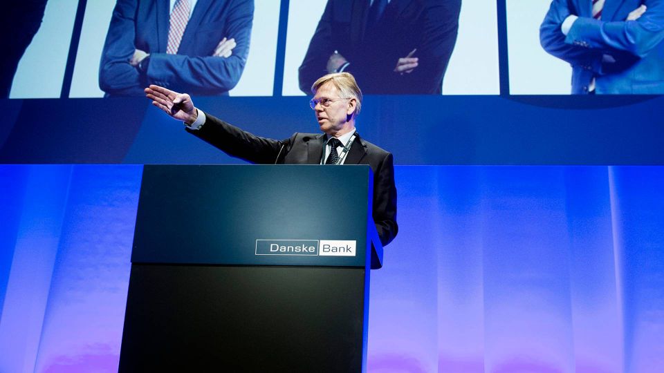 Karsten Dybvad, formand for Danske Bank, afviser, at banken ikke har levet op til oplysningsforpligtigelserne. | Foto: Ritzau Scanpix/Liselotte Sabroe