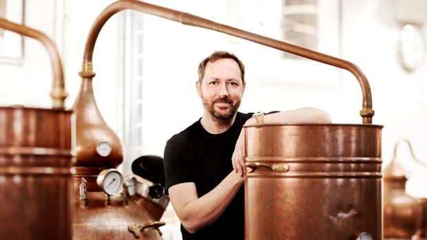 Torben Thornæs stiftede destilleriet tilbage i 2020. | Foto: Pr